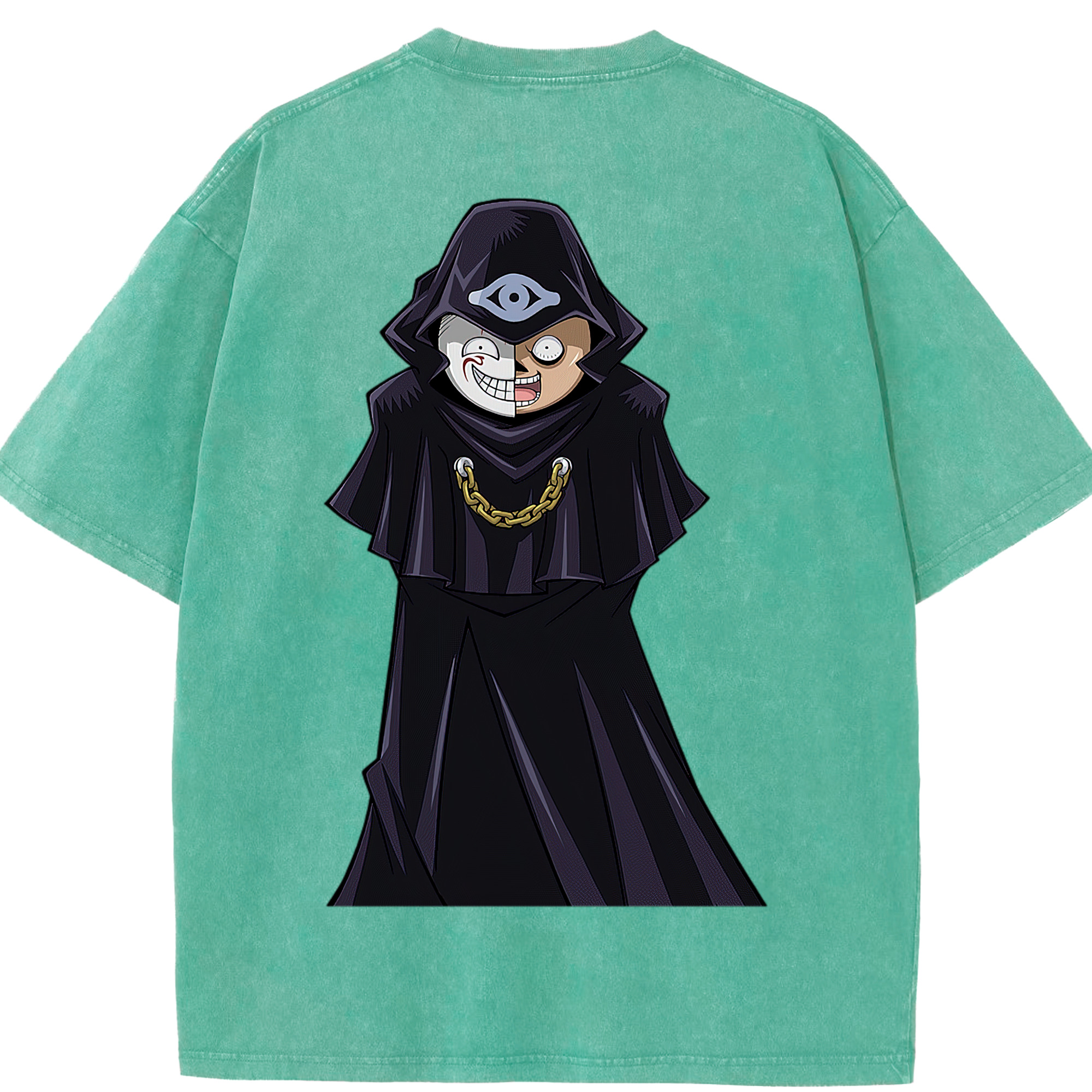 （画像用） 遊☆戯☆王 Yu-Gi-Oh! 綿100% ヴィンテージ風 半袖Tシャツ（背面プリント）